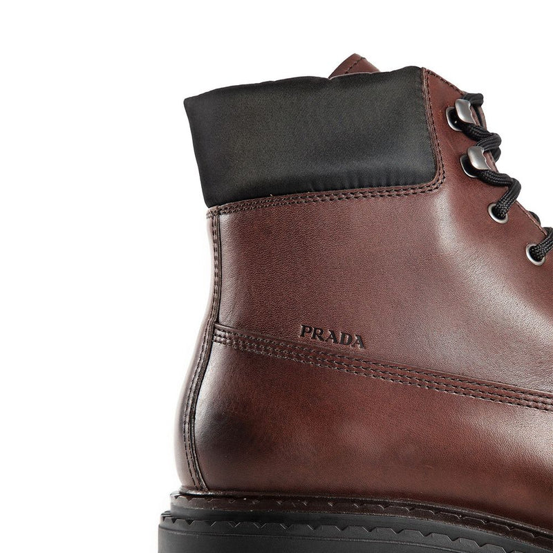 Leather Boots Prada