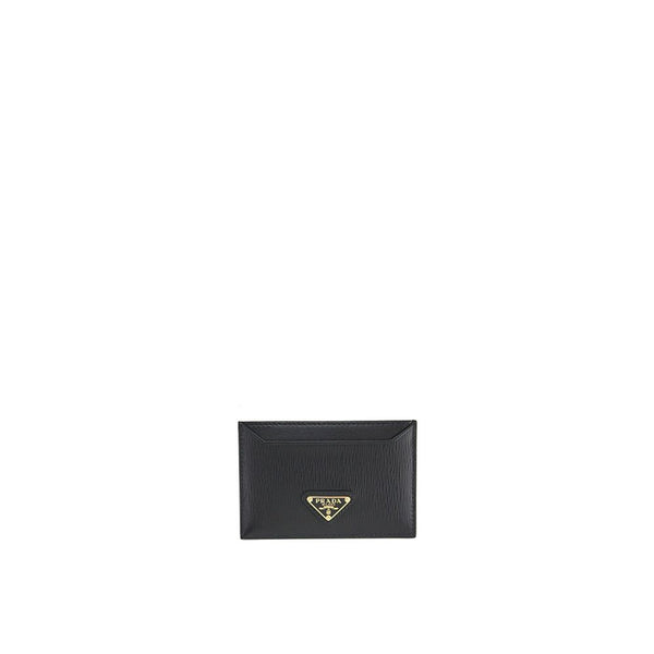 Leather Cad Holder Prada