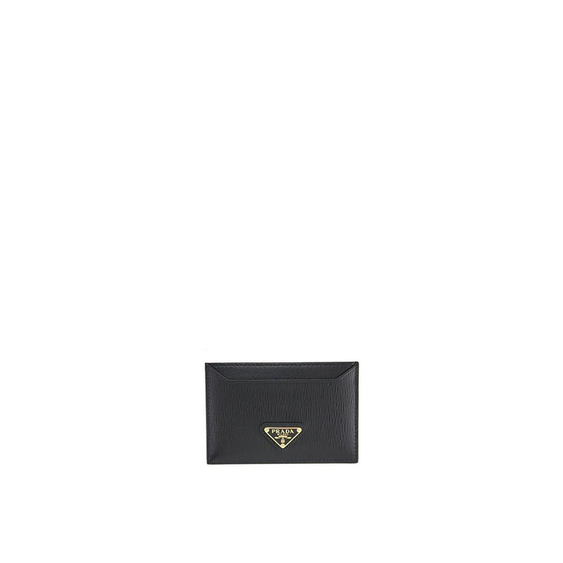 Leather Cad Holder Prada