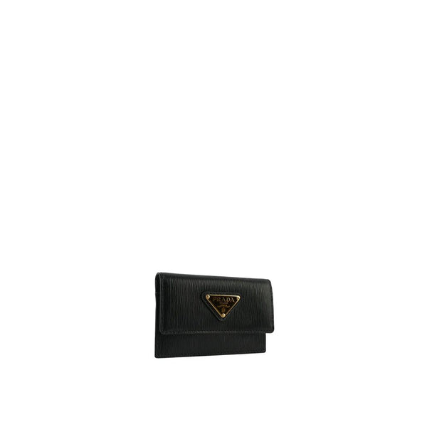 Leather Card Holder Prada