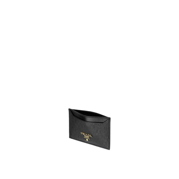 Leather Logo Wallet Prada