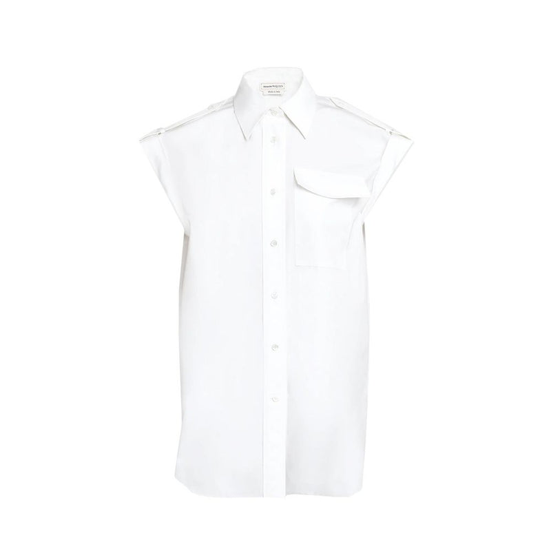 Cotton Shirt Alexander McQueen