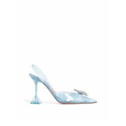 95mm Rosie Glass Pumps Amina Muaddi