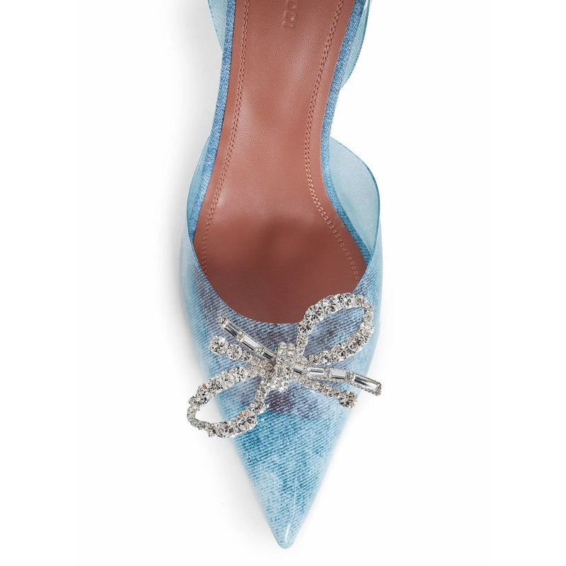 95mm Rosie Glass Pumps Amina Muaddi