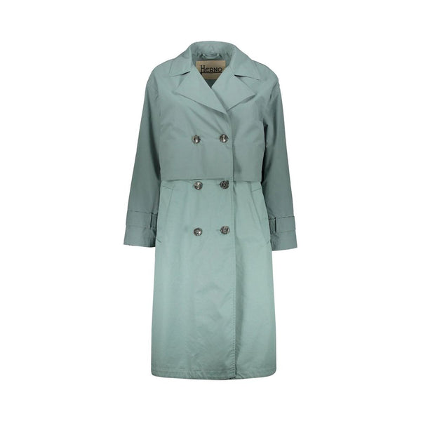 Layered Trench Coat Herno