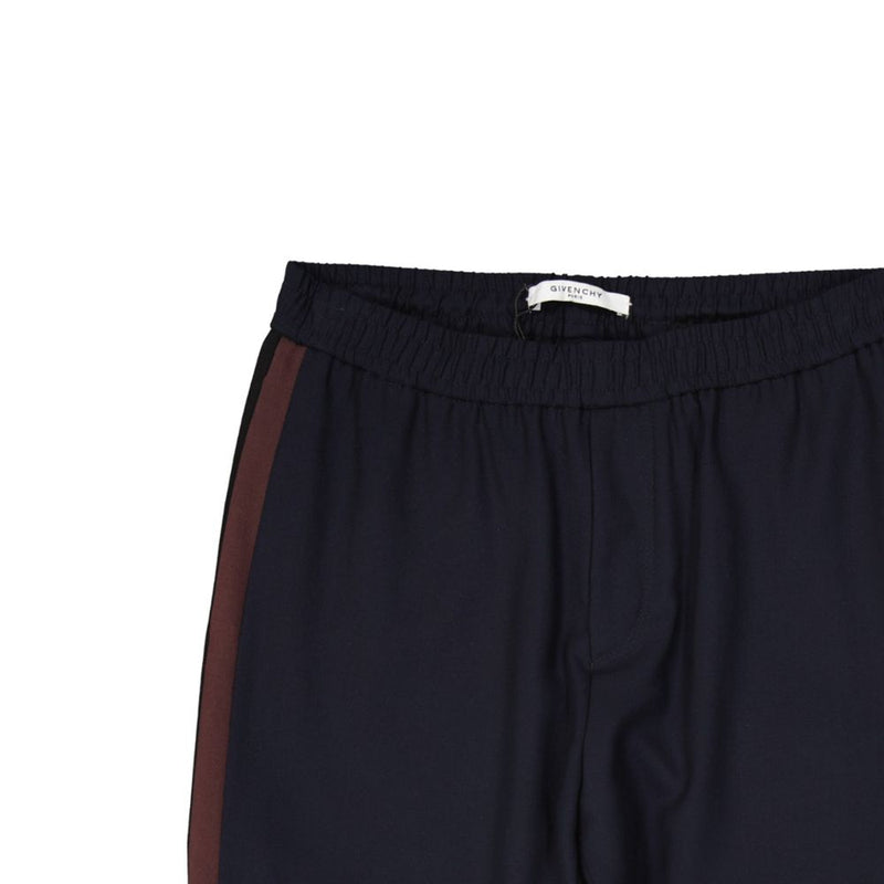 Striped Side Panel Wool Trousers Givenchy