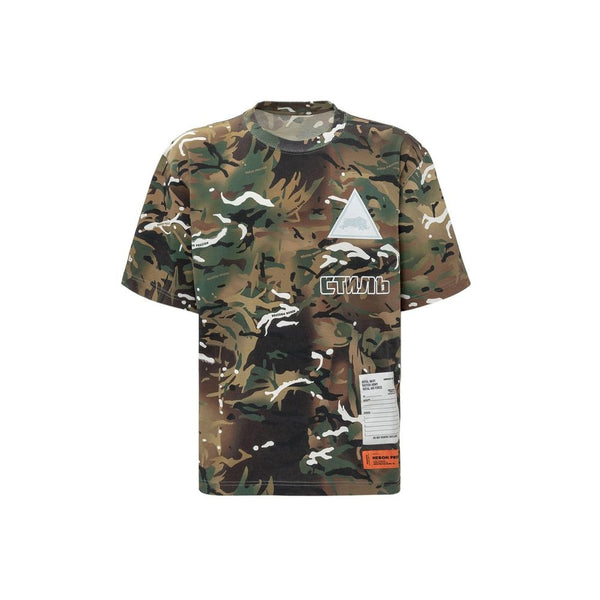 Camouflage T-shirt Heron Preston