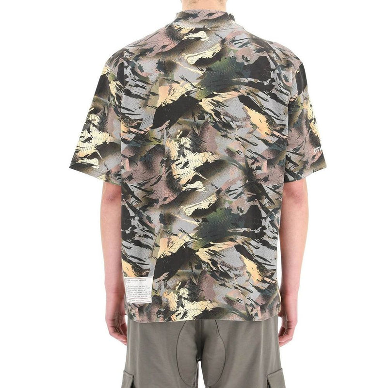 Camouflage Print T-shirt Heron Preston