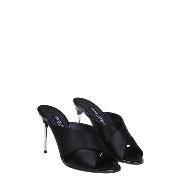 Keira Satin Sandals Dolce & Gabbana