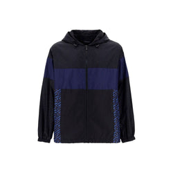 Hooded Windbreaker Jacket Versace
