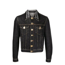 Medusa Motif Denim Jacket Versace