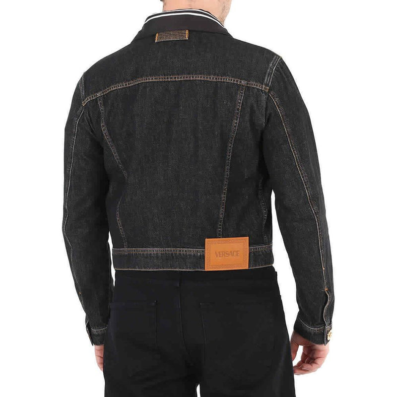 Medusa Motif Denim Jacket Versace