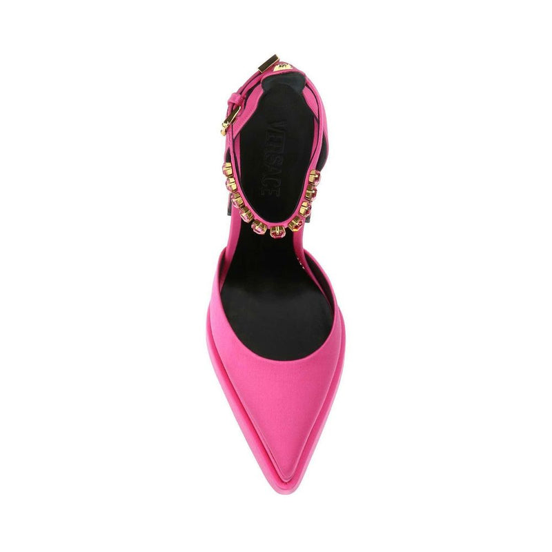 Silk Satin Pumps Versace