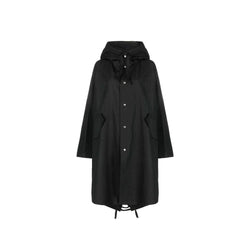 Mid-Length Cotton Hooded Parka Jil Sander