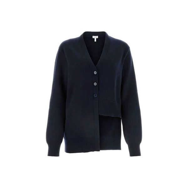 Asymmetric Cashmere Cardigan Loewe