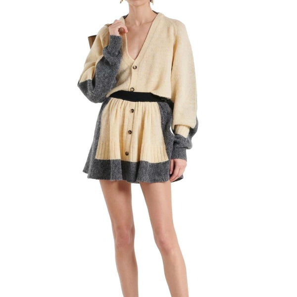 Cropped Wool Cardigan Loewe