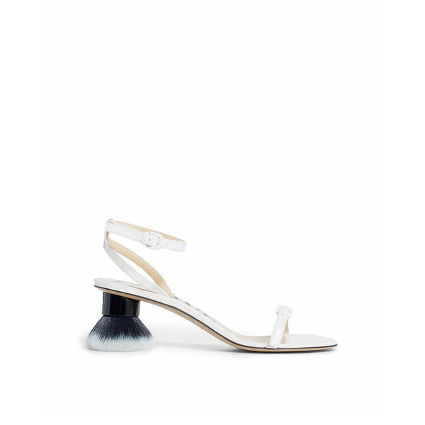 Petal Brush Leather Sandals Loewe
