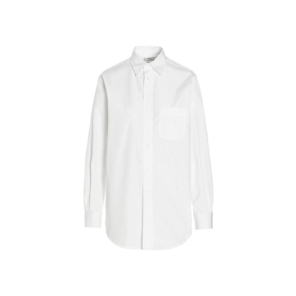 Mison Margiela Long Poplin Shirt Maison Margiela