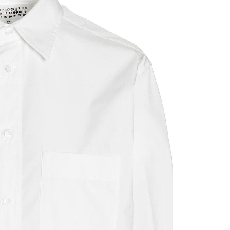 Mison Margiela Long Poplin Shirt Maison Margiela