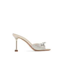 Leather Crystals Mules Miu Miu