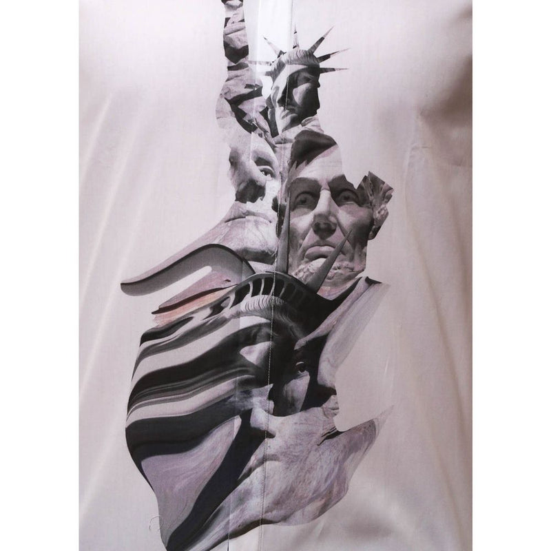 State Of Liberty Cotton Shirt Neil Barrett
