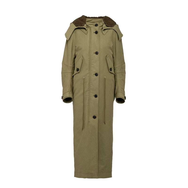 Long Parka Coat Prada