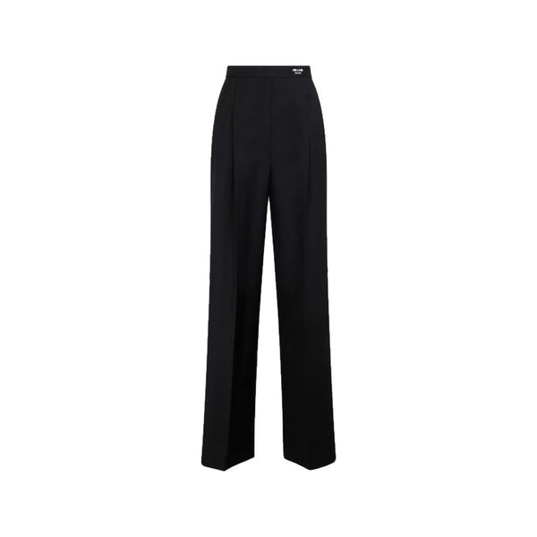Wool Classic Logo Pants Prada
