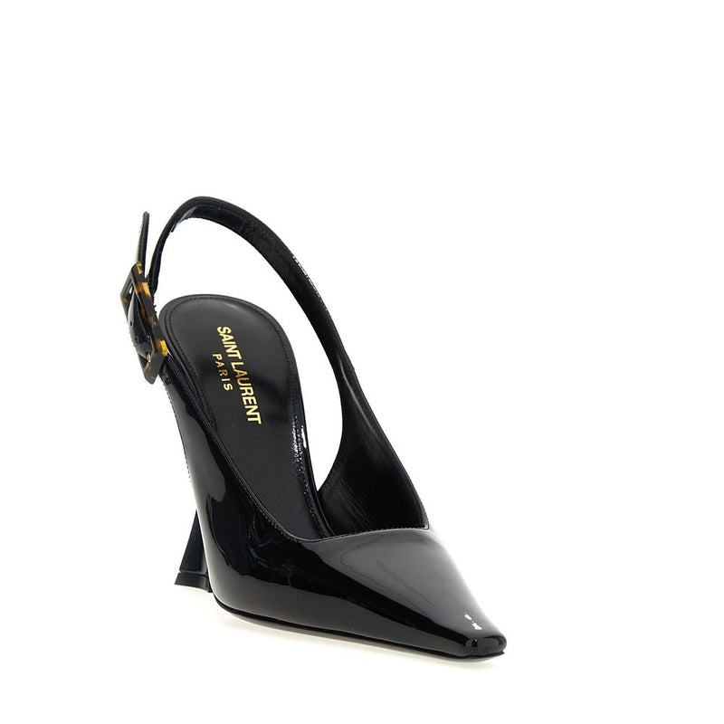 'Dune' Leather Slingback Pumps Saint Laurent