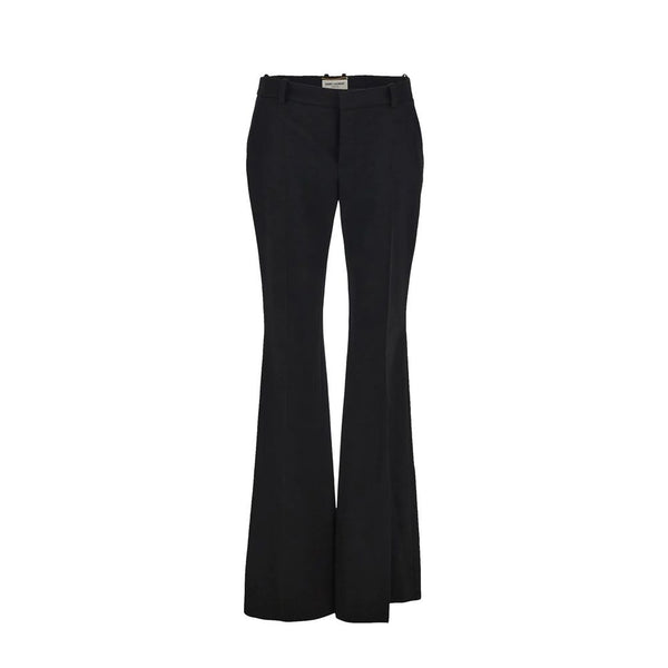 Flared Wool Trousers Saint Laurent