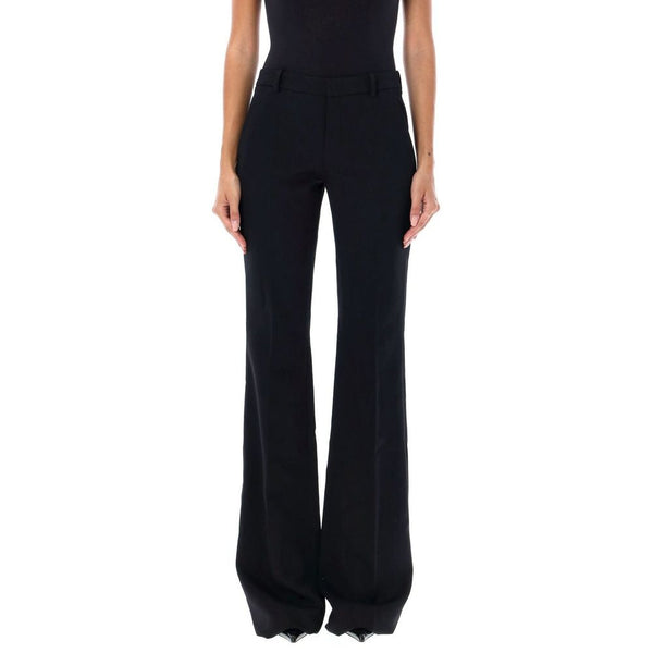 Flared Wool Trousers Saint Laurent