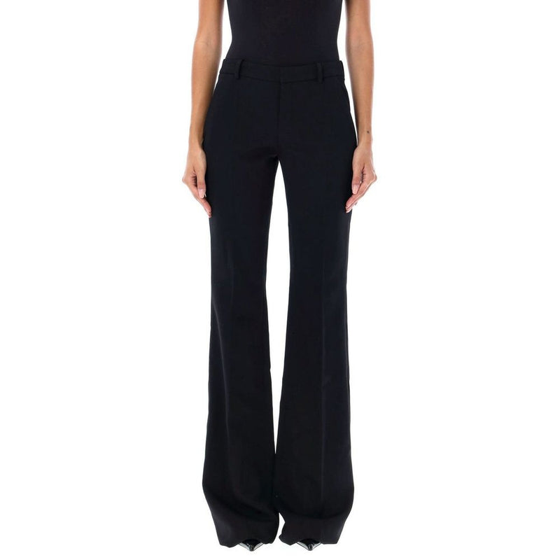 Flared Wool Trousers Saint Laurent