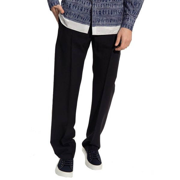 Cotton And Silk Pants Salvatore Ferragamo