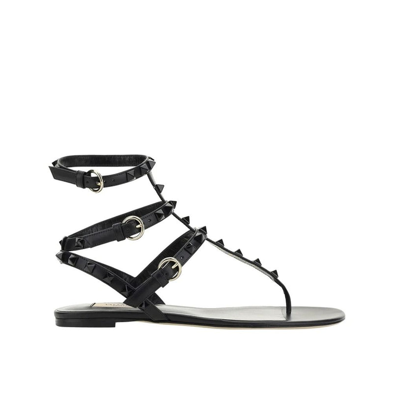 Rockstud Flip-Flop Sandlas Valentino Garavani