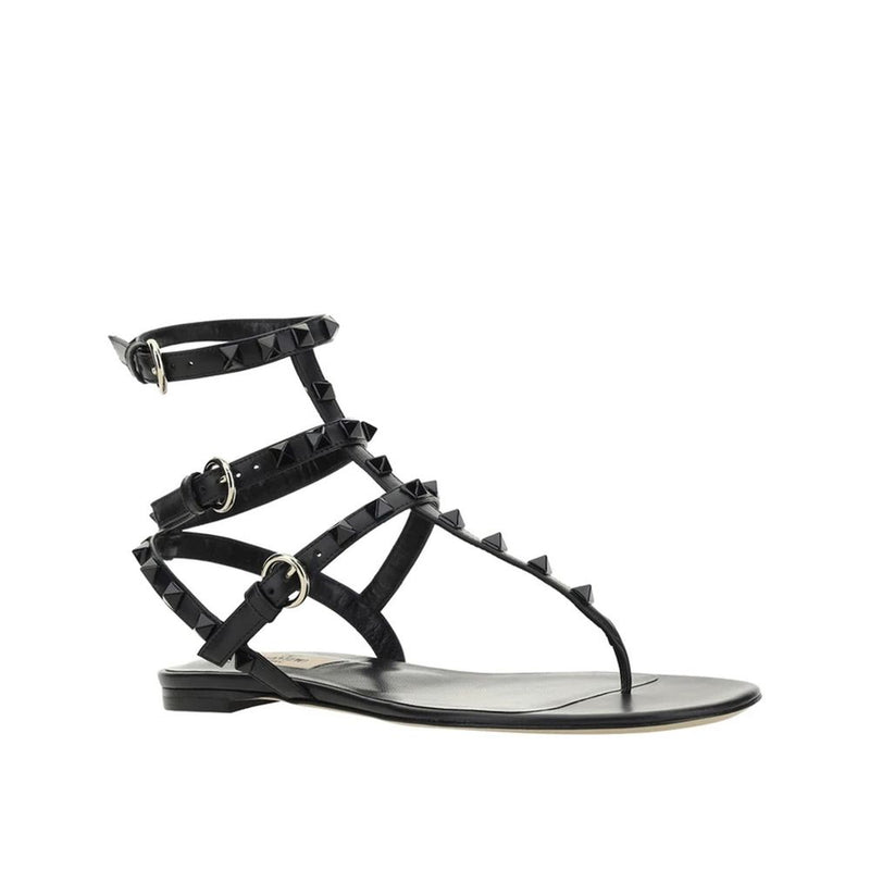 Rockstud Flip-Flop Sandlas Valentino Garavani