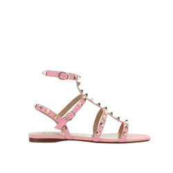 Rockstud Leather Sandals Valentino Garavani