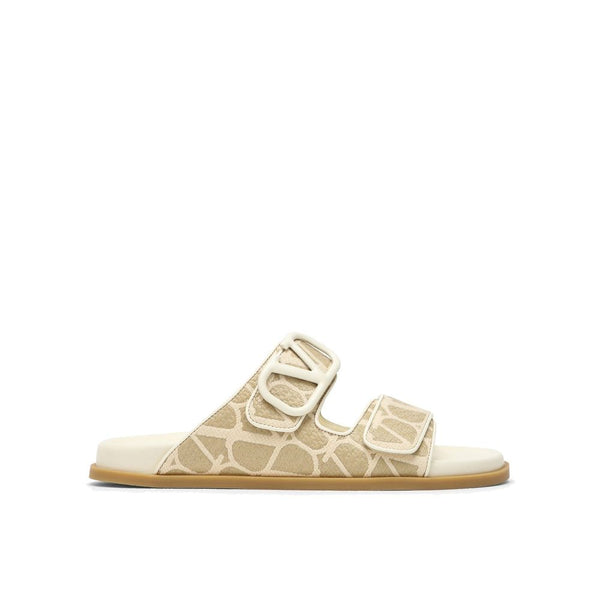 Toile Iconographe Flat Sandals Valentino Garavani
