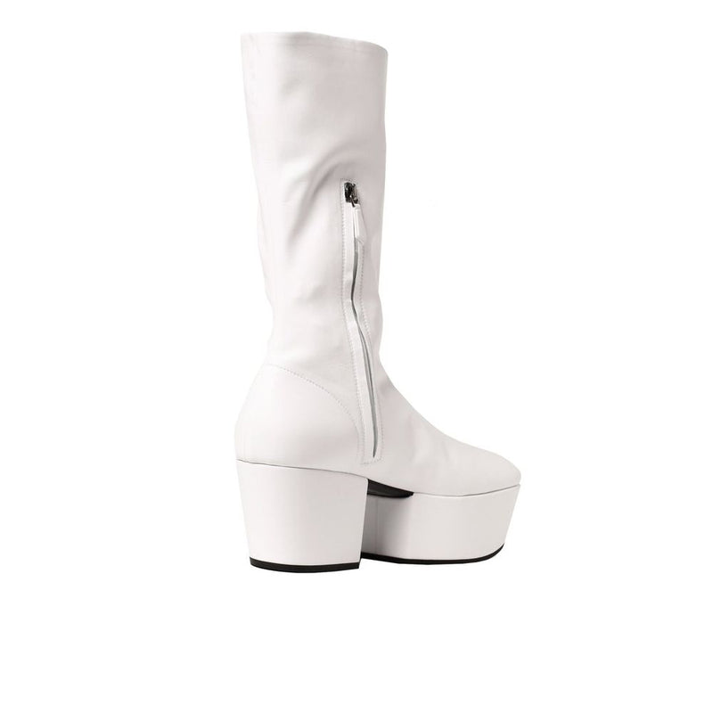 Platform Pull On Boots Prada
