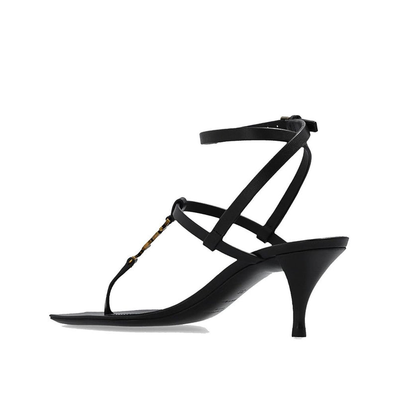 Cassandra Heeled Sandals Saint Laurent