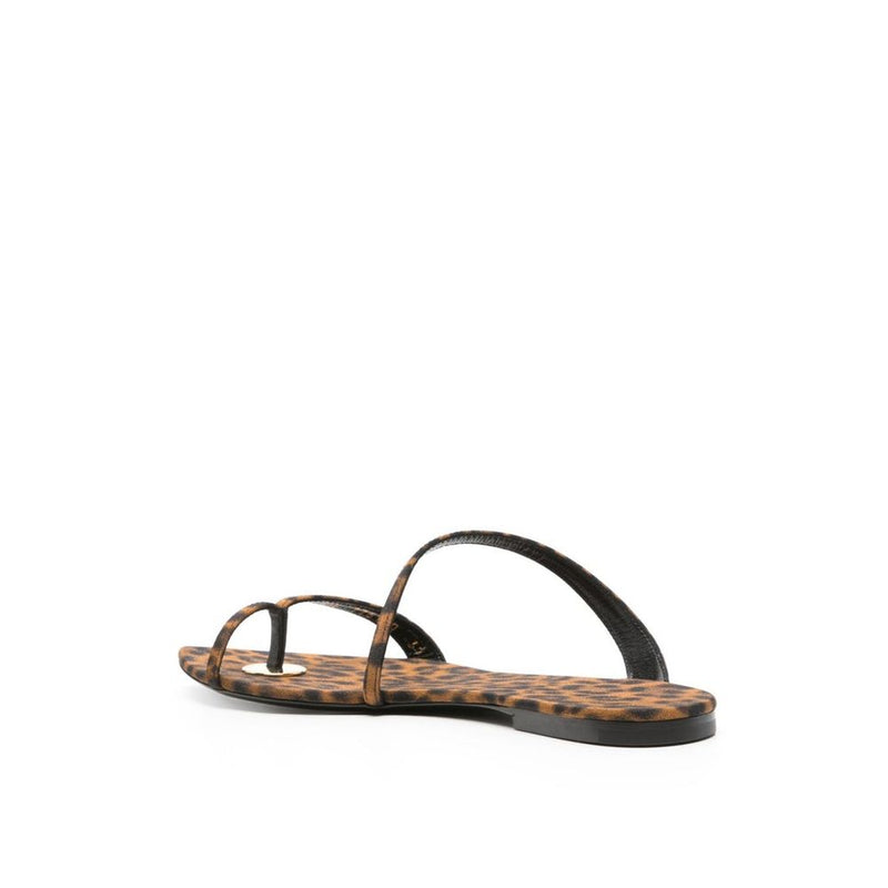 Tanger Flat Sandals Saint Laurent