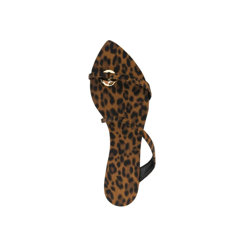 Tanger Flat Sandals Saint Laurent