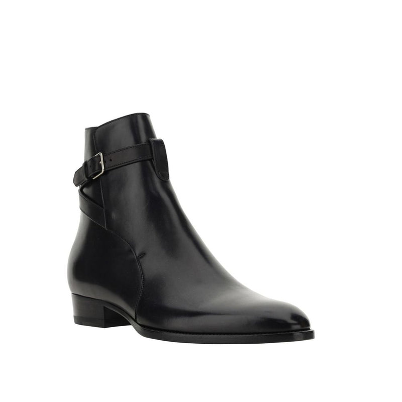 Wyatt Jodhpur Ankle Boots Saint Laurent