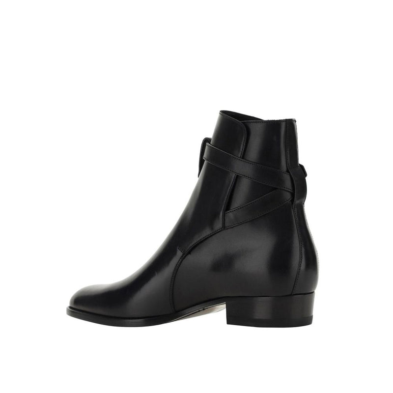 Wyatt Jodhpur Ankle Boots Saint Laurent