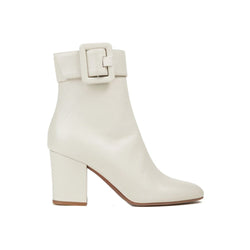 Buckled Leather Ankle Boots Sergio Rossi