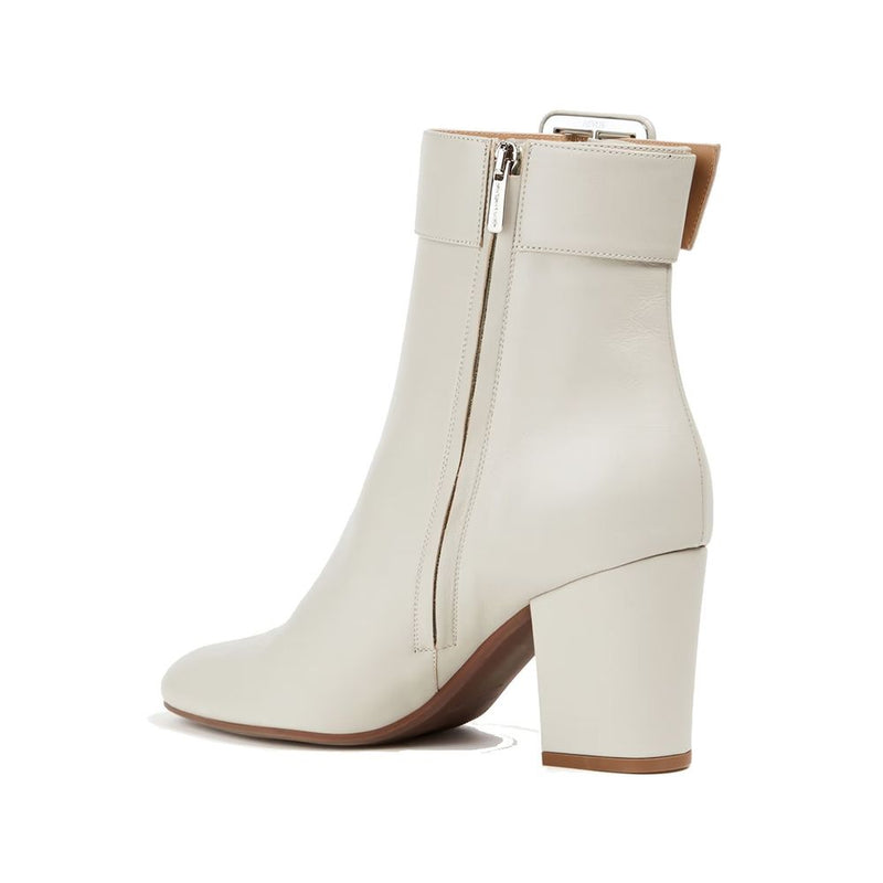 Buckled Leather Ankle Boots Sergio Rossi