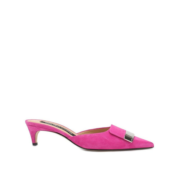 Leather Mules Sergio Rossi