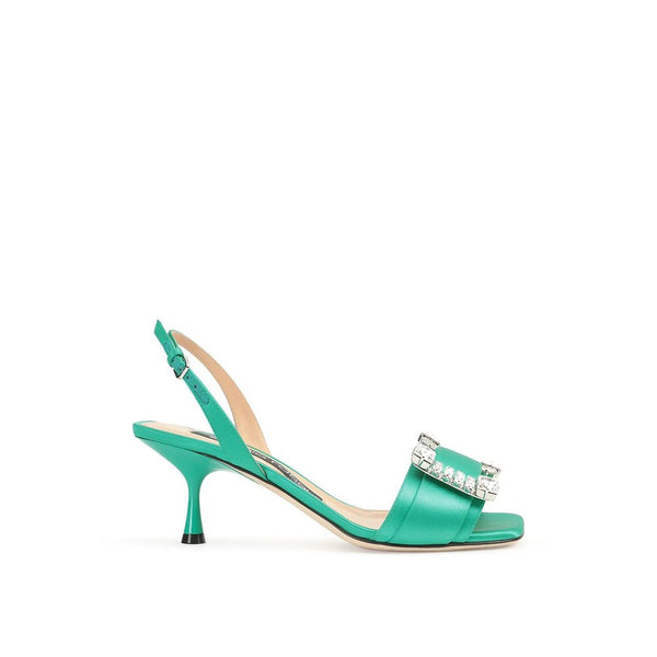 SR Twenty 060 Satin Sandals Sergio Rossi