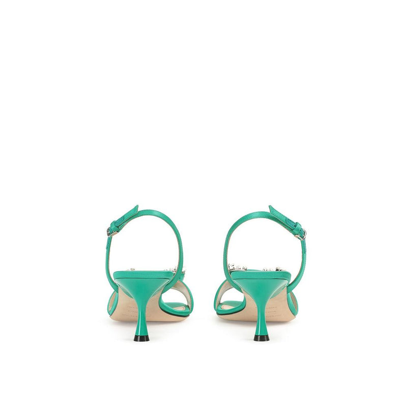 SR Twenty 060 Satin Sandals Sergio Rossi