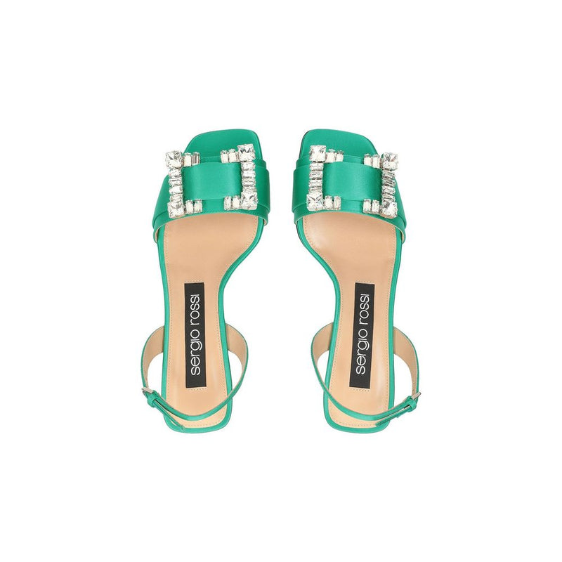 SR Twenty 060 Satin Sandals Sergio Rossi