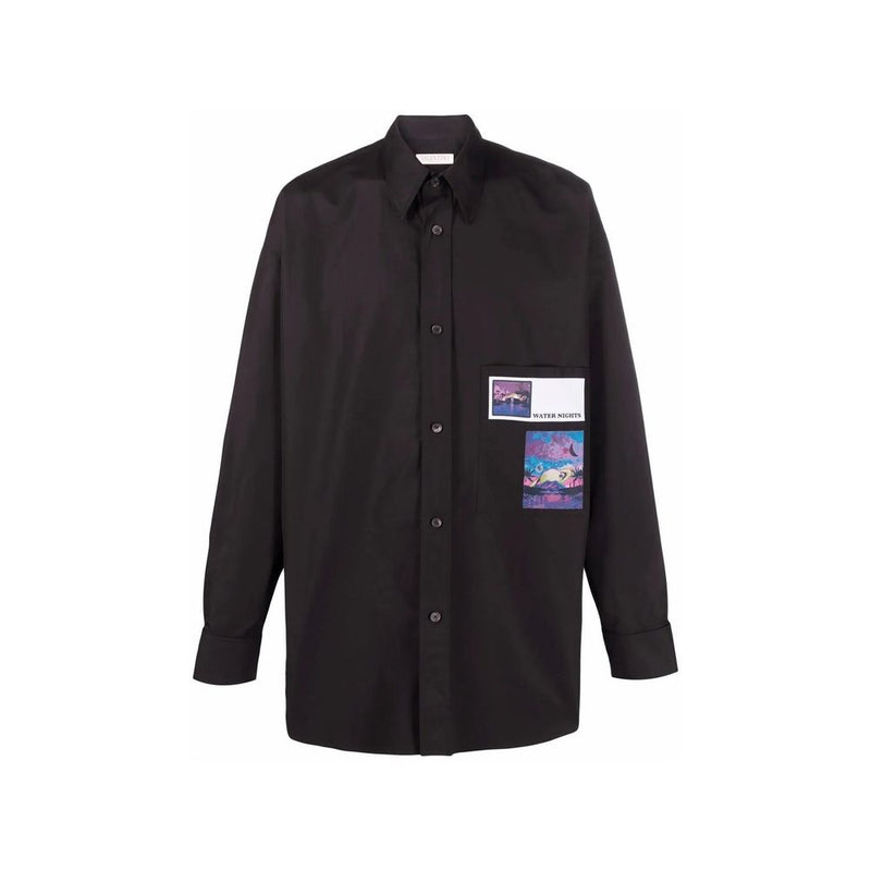 Garavani Water Nights Patches Shirt Valentino