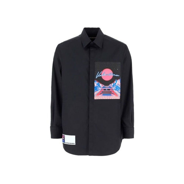 Logo Patch Shirt Valentino